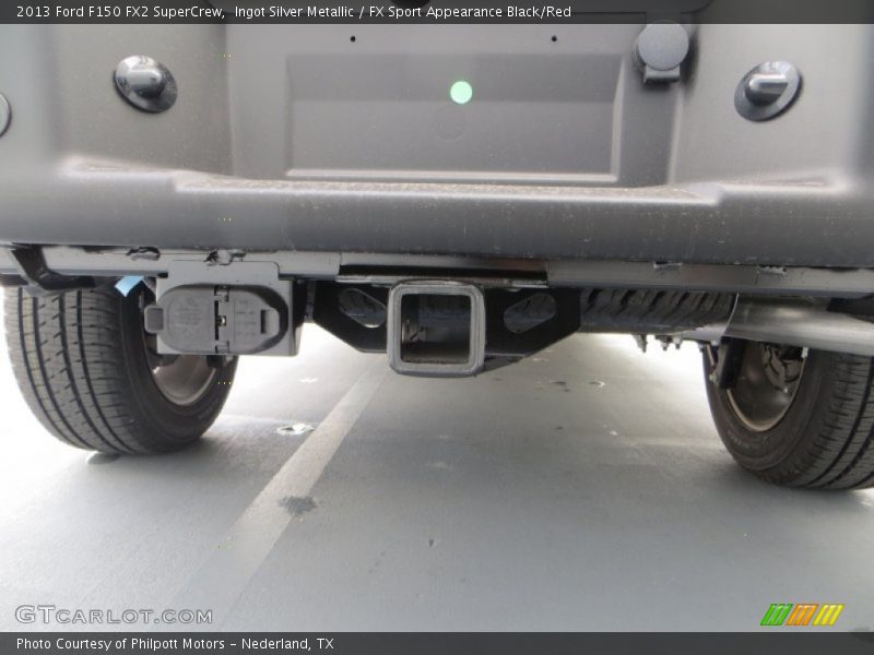 Ingot Silver Metallic / FX Sport Appearance Black/Red 2013 Ford F150 FX2 SuperCrew