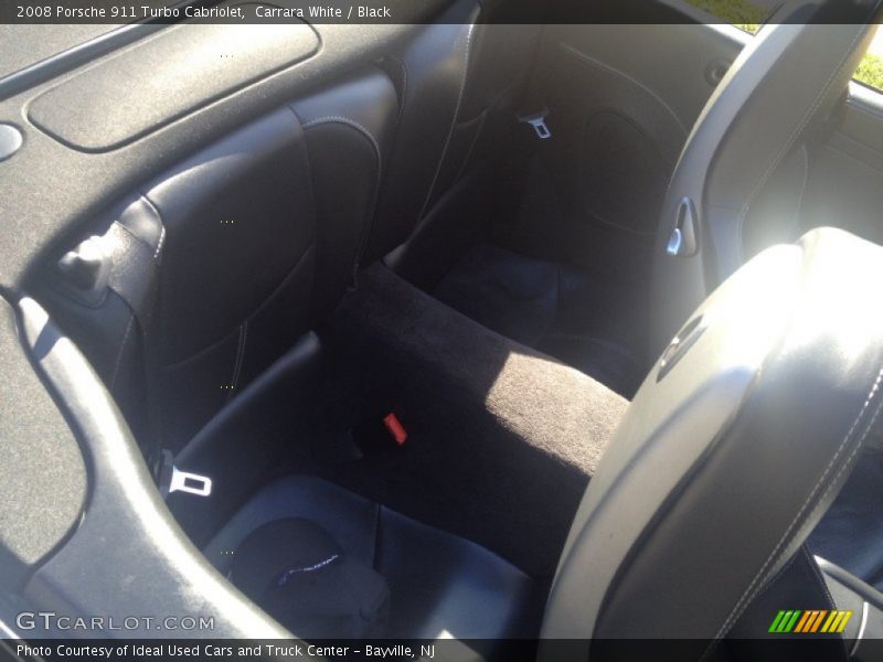 Carrara White / Black 2008 Porsche 911 Turbo Cabriolet