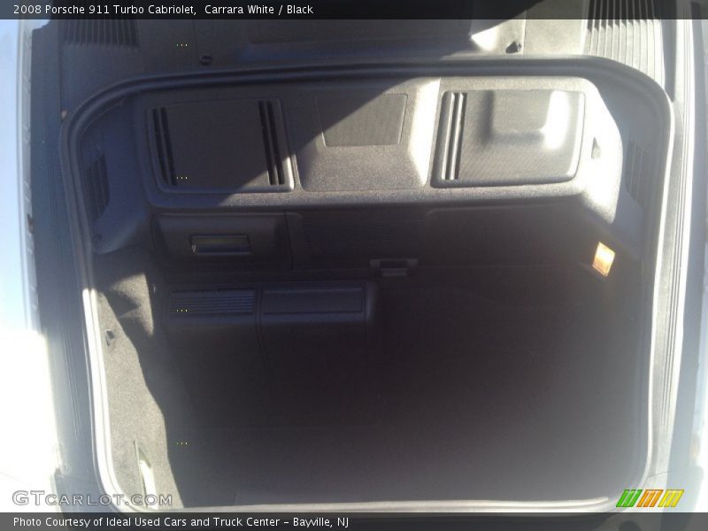Carrara White / Black 2008 Porsche 911 Turbo Cabriolet