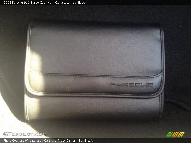 Carrara White / Black 2008 Porsche 911 Turbo Cabriolet