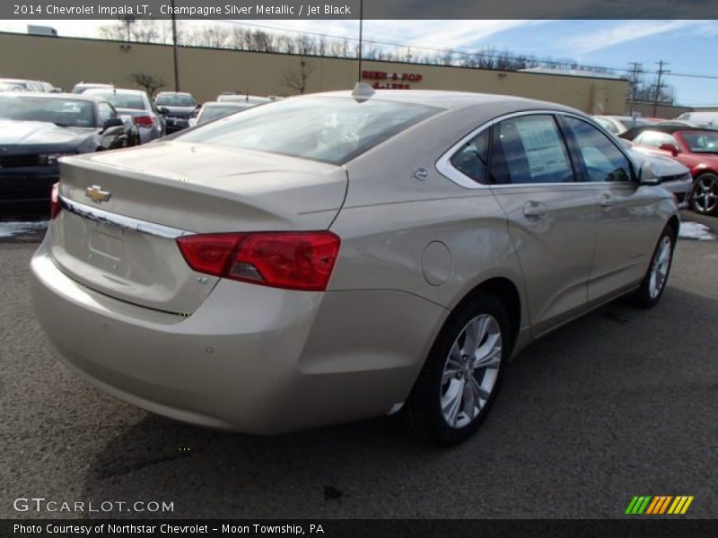 Champagne Silver Metallic / Jet Black 2014 Chevrolet Impala LT