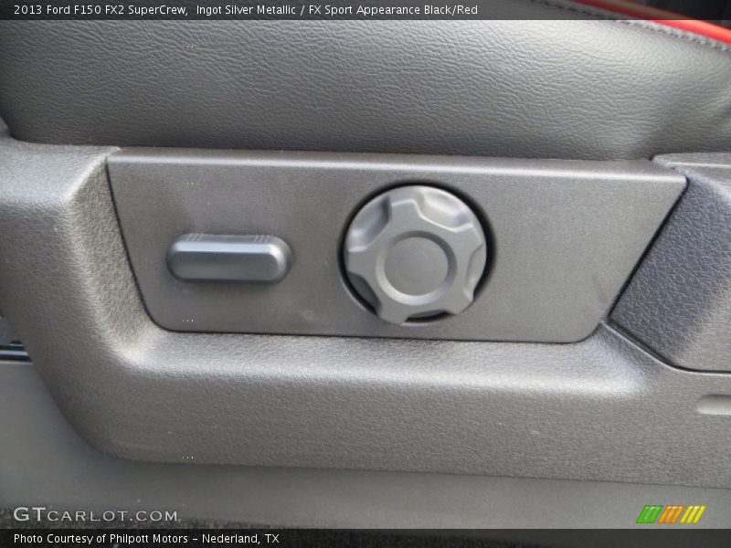 Ingot Silver Metallic / FX Sport Appearance Black/Red 2013 Ford F150 FX2 SuperCrew