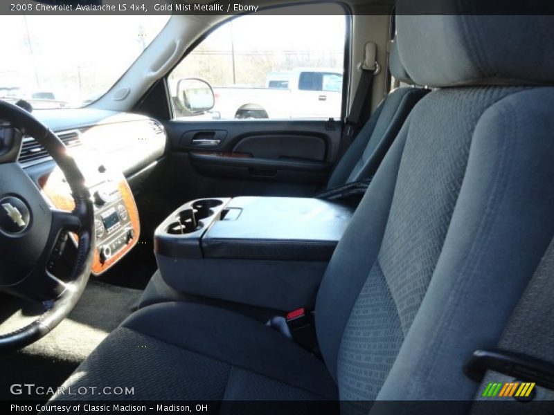 Gold Mist Metallic / Ebony 2008 Chevrolet Avalanche LS 4x4