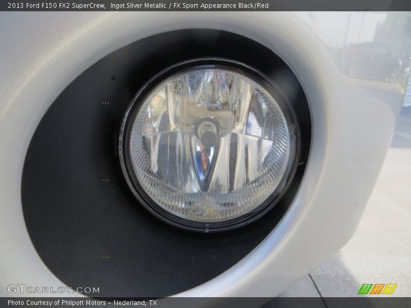 Ingot Silver Metallic / FX Sport Appearance Black/Red 2013 Ford F150 FX2 SuperCrew