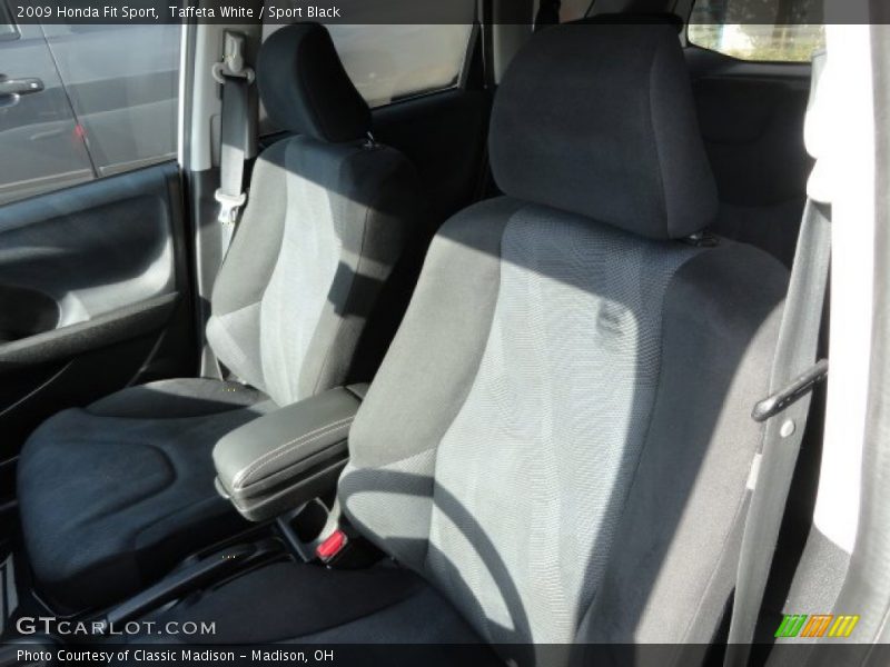 Taffeta White / Sport Black 2009 Honda Fit Sport