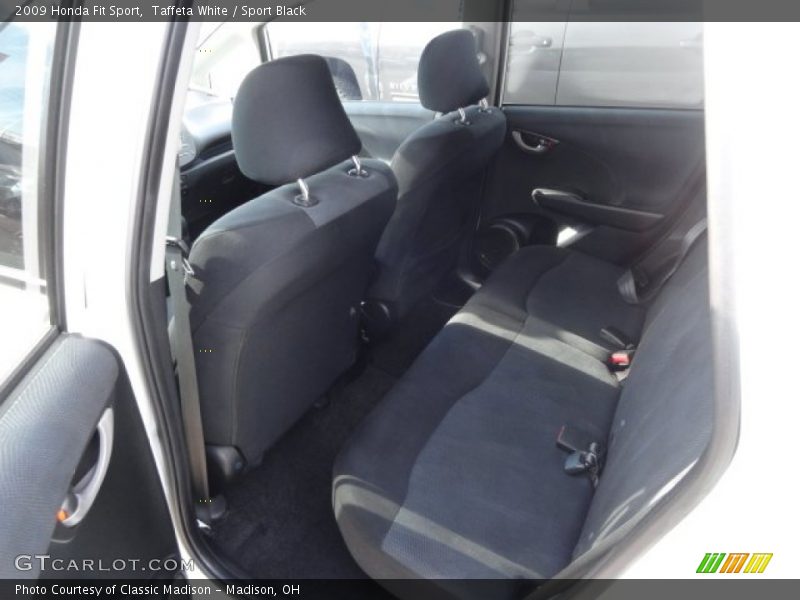 Taffeta White / Sport Black 2009 Honda Fit Sport
