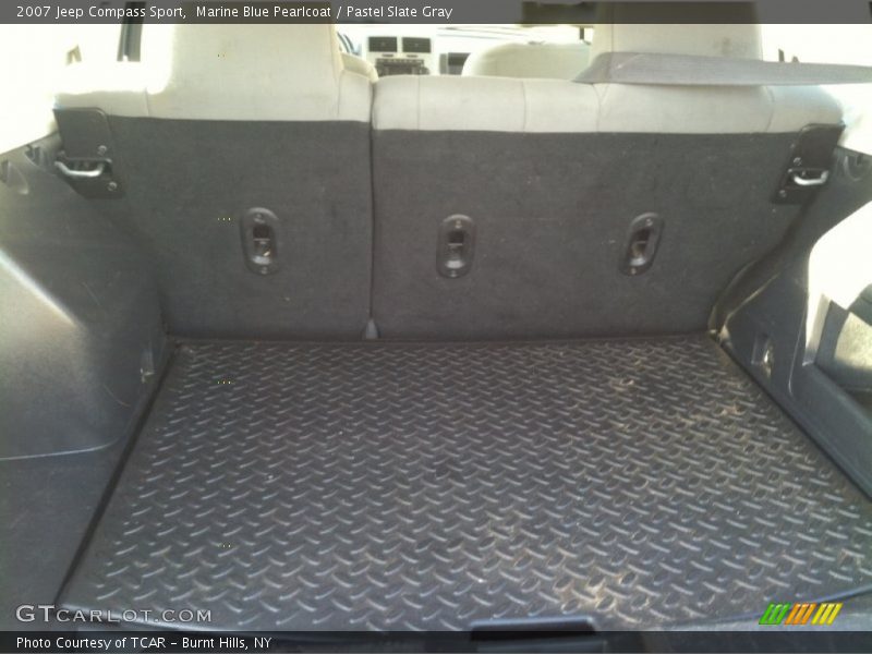 Marine Blue Pearlcoat / Pastel Slate Gray 2007 Jeep Compass Sport
