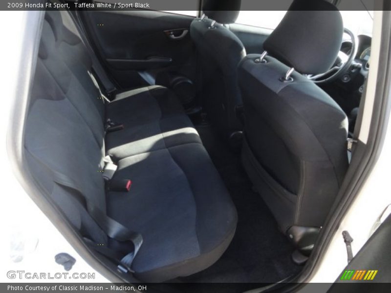 Taffeta White / Sport Black 2009 Honda Fit Sport