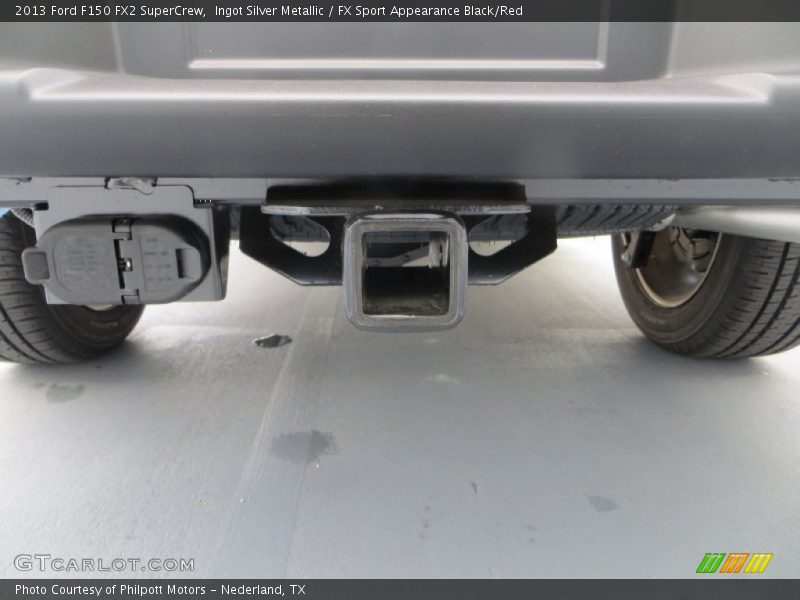 Ingot Silver Metallic / FX Sport Appearance Black/Red 2013 Ford F150 FX2 SuperCrew