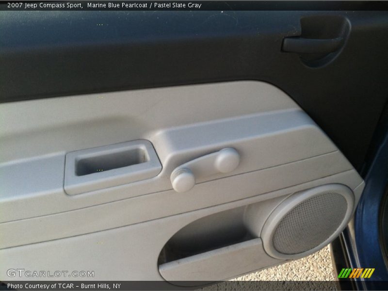 Marine Blue Pearlcoat / Pastel Slate Gray 2007 Jeep Compass Sport