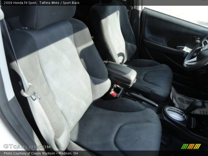 Taffeta White / Sport Black 2009 Honda Fit Sport