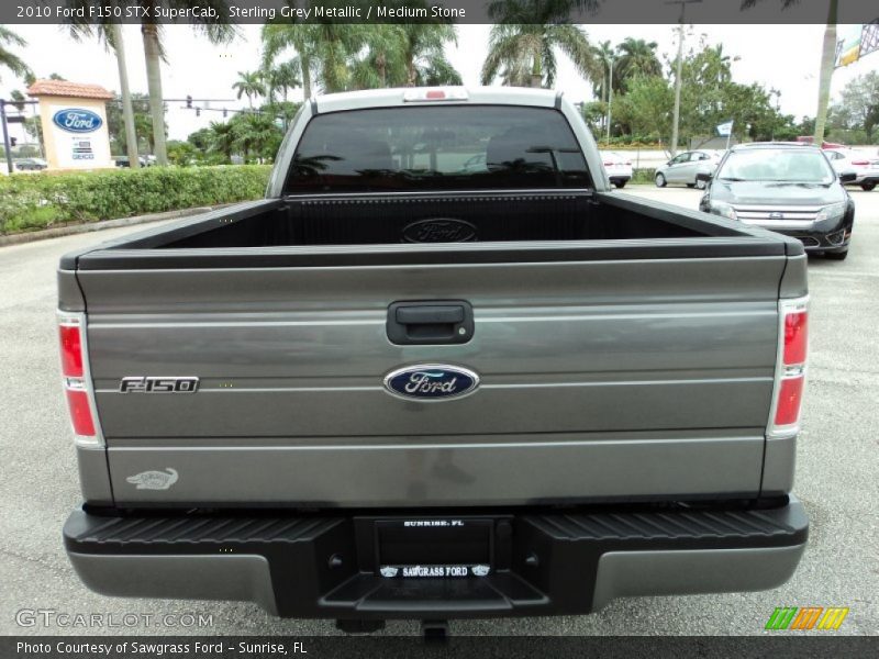 Sterling Grey Metallic / Medium Stone 2010 Ford F150 STX SuperCab