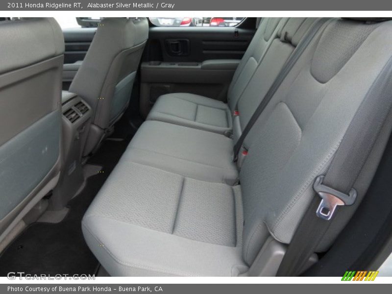 Alabaster Silver Metallic / Gray 2011 Honda Ridgeline RT