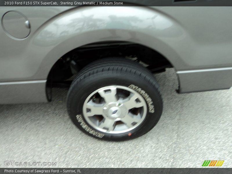 Sterling Grey Metallic / Medium Stone 2010 Ford F150 STX SuperCab
