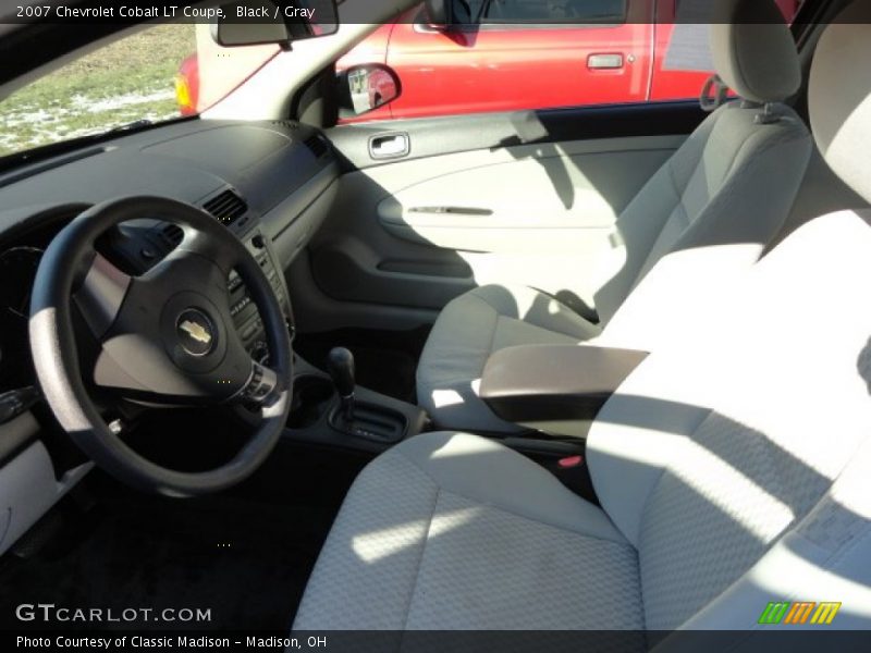 Black / Gray 2007 Chevrolet Cobalt LT Coupe