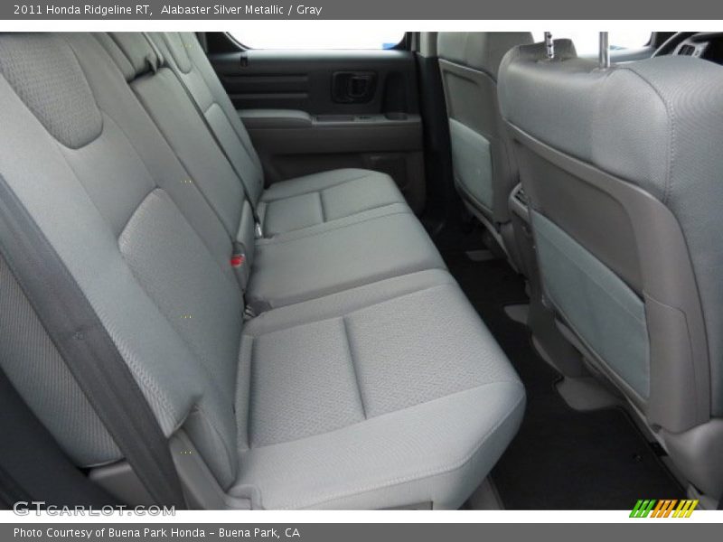 Alabaster Silver Metallic / Gray 2011 Honda Ridgeline RT