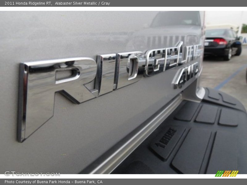 Alabaster Silver Metallic / Gray 2011 Honda Ridgeline RT