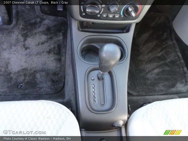 Black / Gray 2007 Chevrolet Cobalt LT Coupe