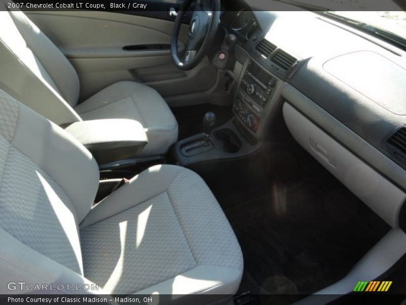 Black / Gray 2007 Chevrolet Cobalt LT Coupe