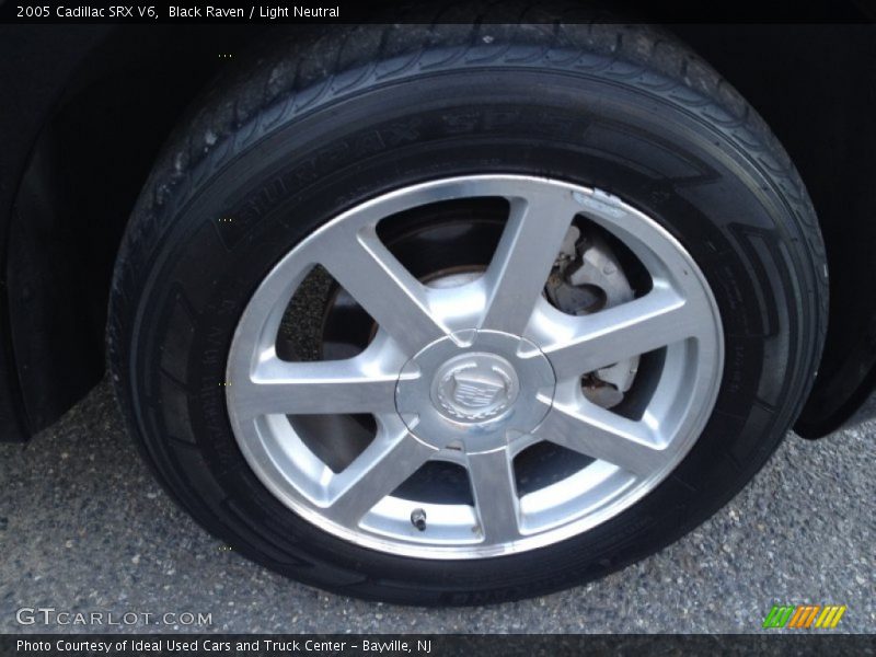 Black Raven / Light Neutral 2005 Cadillac SRX V6