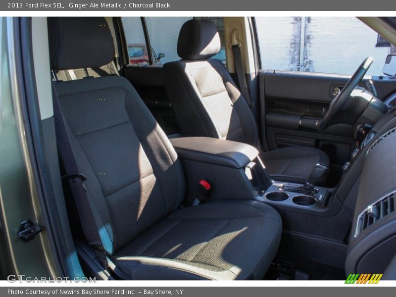 Ginger Ale Metallic / Charcoal Black 2013 Ford Flex SEL
