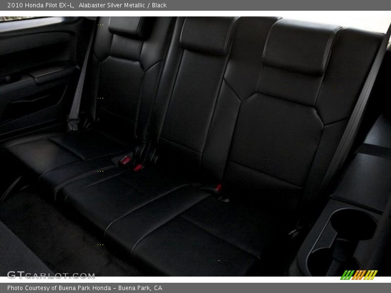 Alabaster Silver Metallic / Black 2010 Honda Pilot EX-L