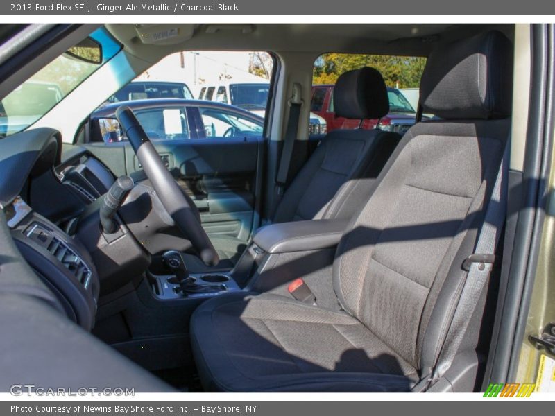 Ginger Ale Metallic / Charcoal Black 2013 Ford Flex SEL