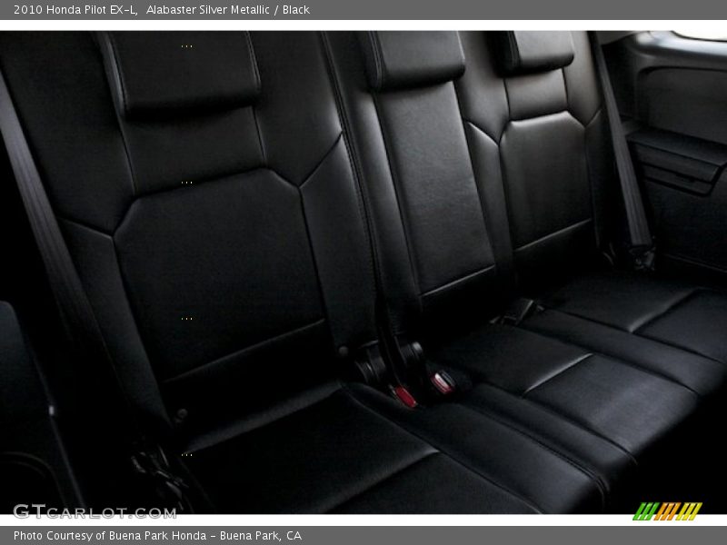 Alabaster Silver Metallic / Black 2010 Honda Pilot EX-L