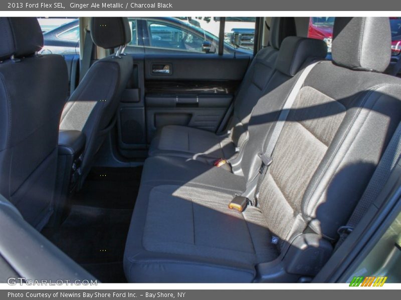 Ginger Ale Metallic / Charcoal Black 2013 Ford Flex SEL