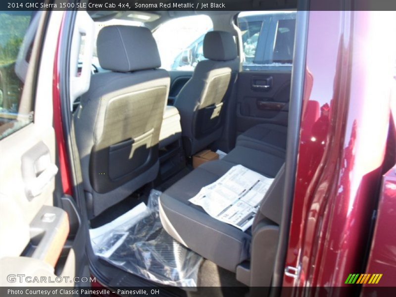 Sonoma Red Metallic / Jet Black 2014 GMC Sierra 1500 SLE Crew Cab 4x4
