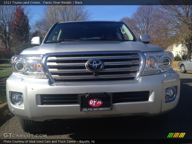 Classic Silver Metallic / Black 2013 Toyota Land Cruiser