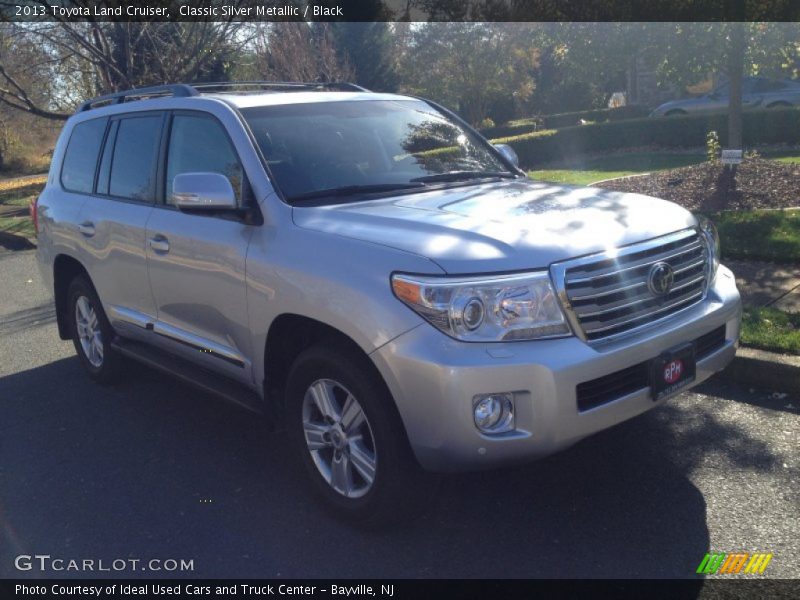 Classic Silver Metallic / Black 2013 Toyota Land Cruiser
