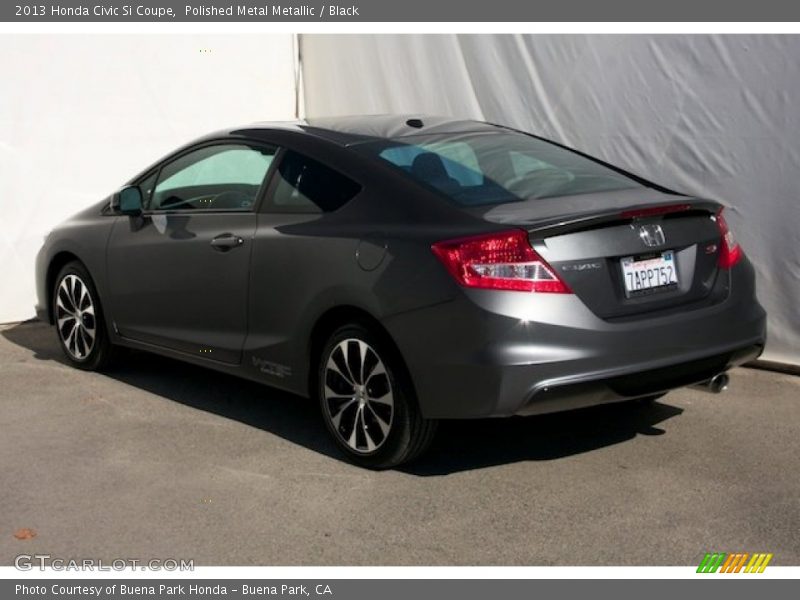 Polished Metal Metallic / Black 2013 Honda Civic Si Coupe