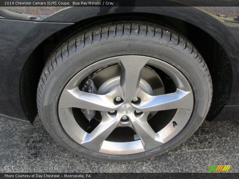 Blue Ray Metallic / Gray 2014 Chevrolet Camaro SS/RS Coupe