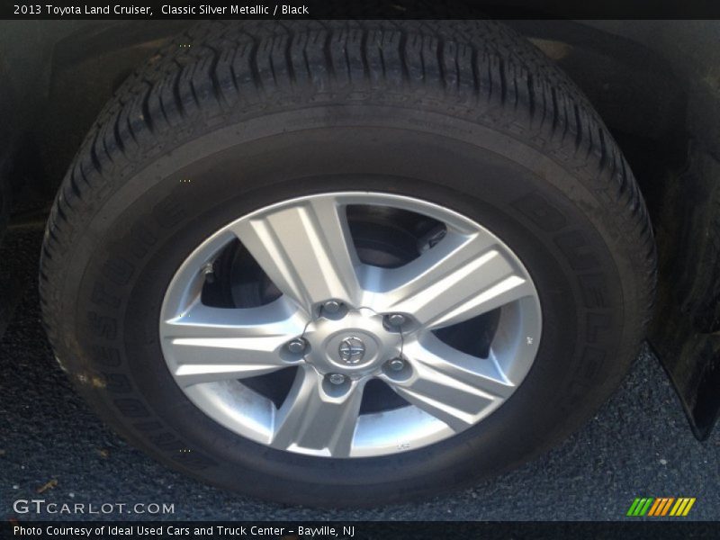 Classic Silver Metallic / Black 2013 Toyota Land Cruiser