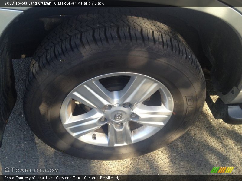 Classic Silver Metallic / Black 2013 Toyota Land Cruiser
