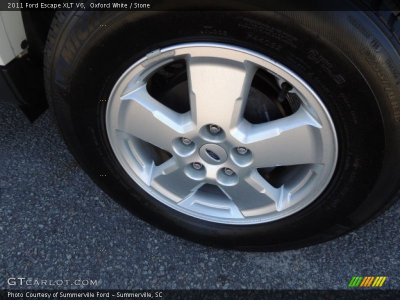 Oxford White / Stone 2011 Ford Escape XLT V6