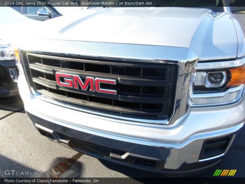 Quicksilver Metallic / Jet Black/Dark Ash 2014 GMC Sierra 1500 Regular Cab 4x4
