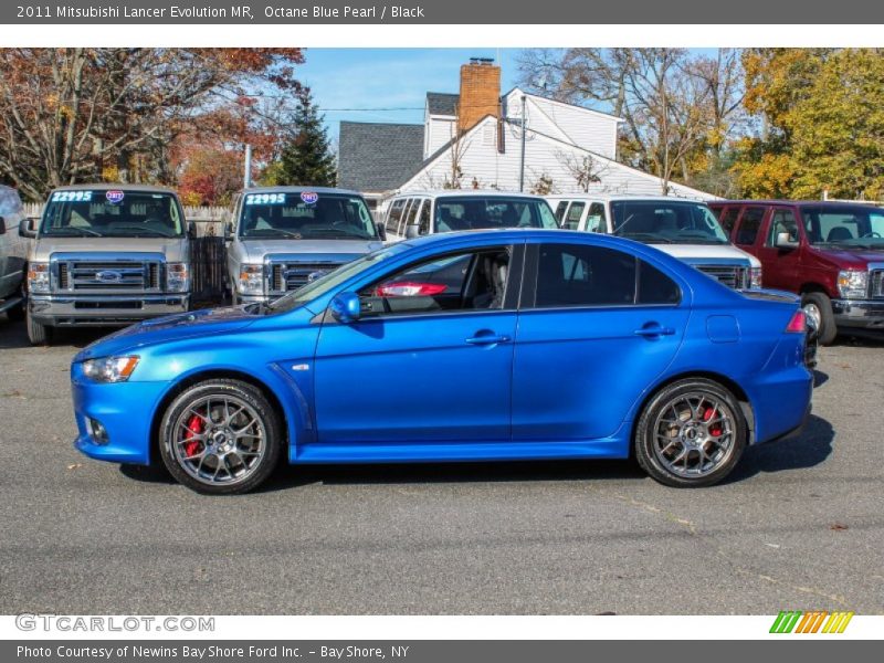  2011 Lancer Evolution MR Octane Blue Pearl