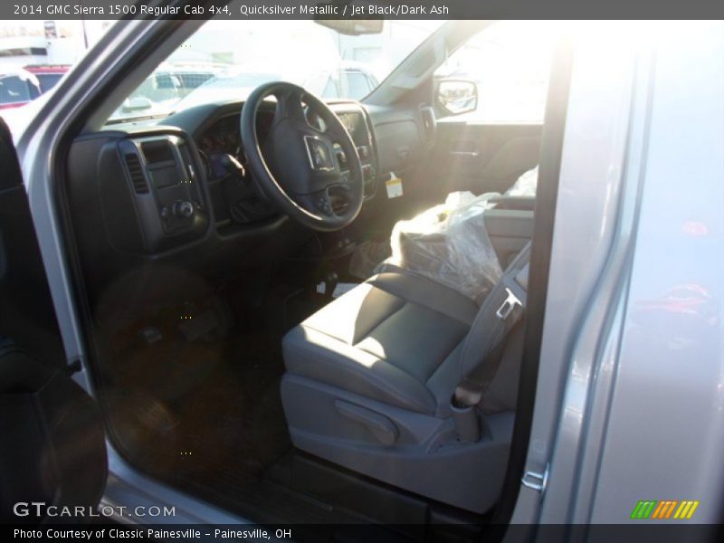 Quicksilver Metallic / Jet Black/Dark Ash 2014 GMC Sierra 1500 Regular Cab 4x4