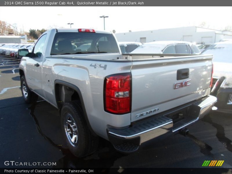  2014 Sierra 1500 Regular Cab 4x4 Quicksilver Metallic