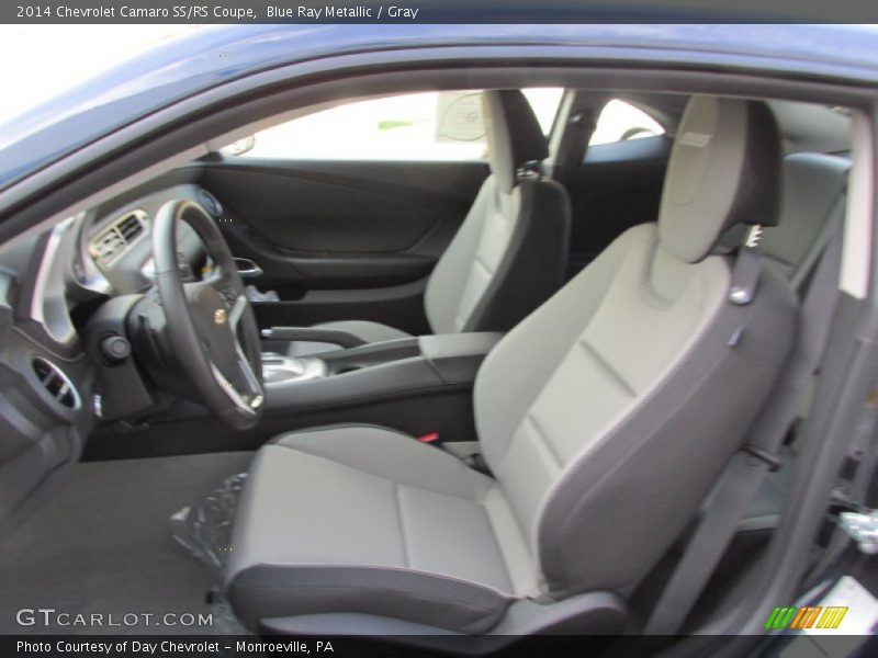 Blue Ray Metallic / Gray 2014 Chevrolet Camaro SS/RS Coupe