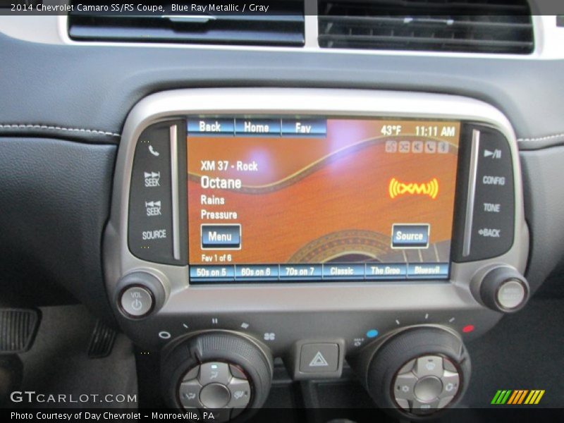 Blue Ray Metallic / Gray 2014 Chevrolet Camaro SS/RS Coupe
