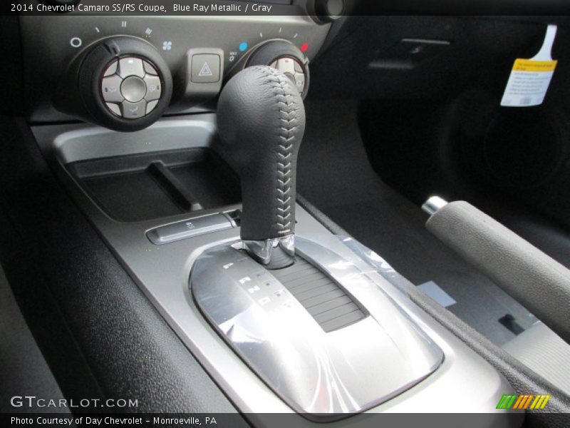 Blue Ray Metallic / Gray 2014 Chevrolet Camaro SS/RS Coupe