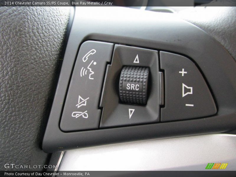 Blue Ray Metallic / Gray 2014 Chevrolet Camaro SS/RS Coupe