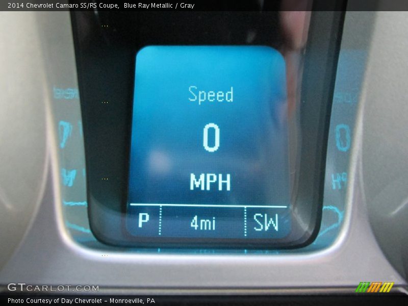 Blue Ray Metallic / Gray 2014 Chevrolet Camaro SS/RS Coupe