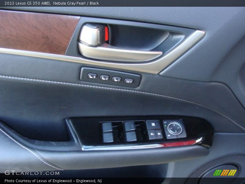 Nebula Gray Pearl / Black 2013 Lexus GS 350 AWD