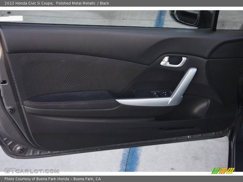 Polished Metal Metallic / Black 2013 Honda Civic Si Coupe