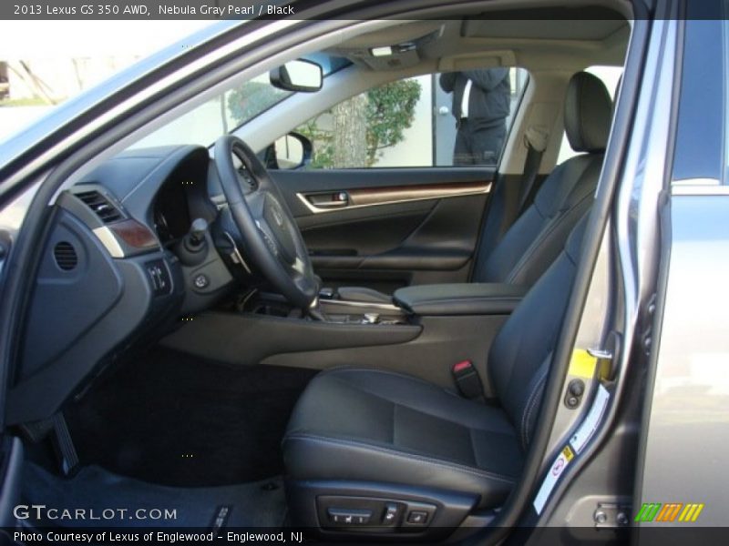 Nebula Gray Pearl / Black 2013 Lexus GS 350 AWD