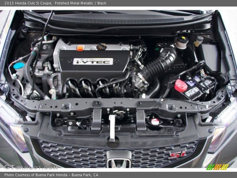 Polished Metal Metallic / Black 2013 Honda Civic Si Coupe
